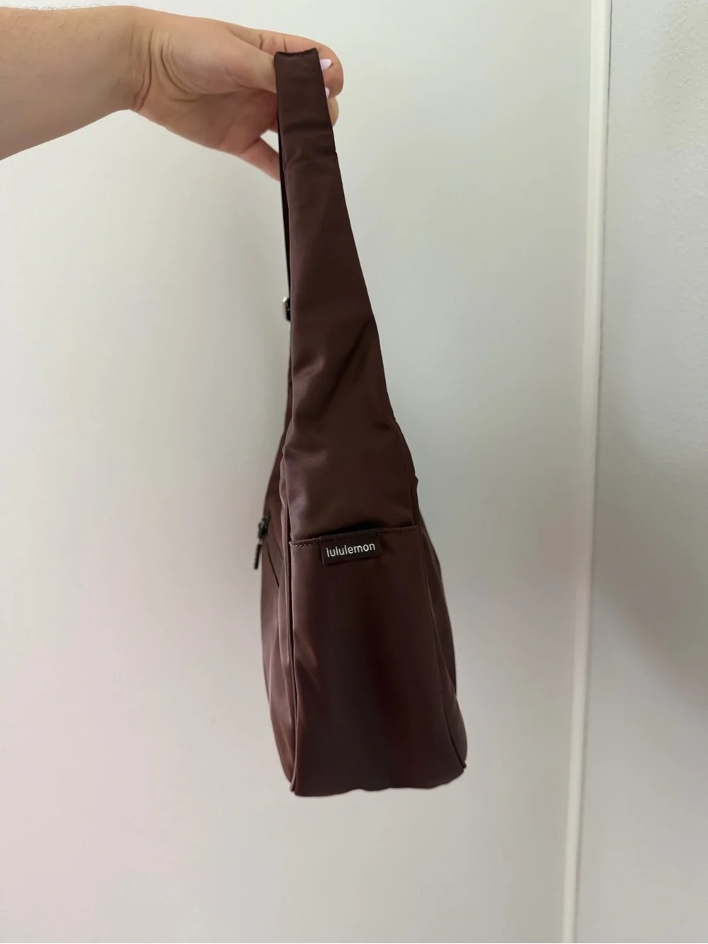 Brown Lululemon City Essential Shoulder Bag